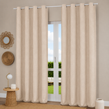 Pannello Tenda con Fascia Copri Bastone Estella Maè 145x290 cm - Via Roma 60