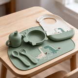Set Pappa Svezzamento Baby 6 Pezzi in Silicone Alimentare art. CR1033 - Ellepi