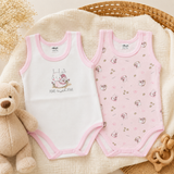 Set 2 Body Neonato Spalla Larga 100% Cotone 1-18 Mesi - Ellepi