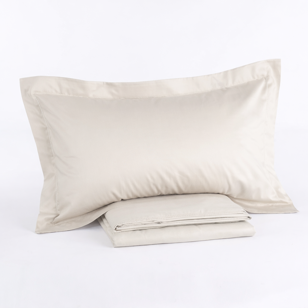 Completo Lenzuola Tiffany in Raso di Cotone 270x290  – Via Roma 60