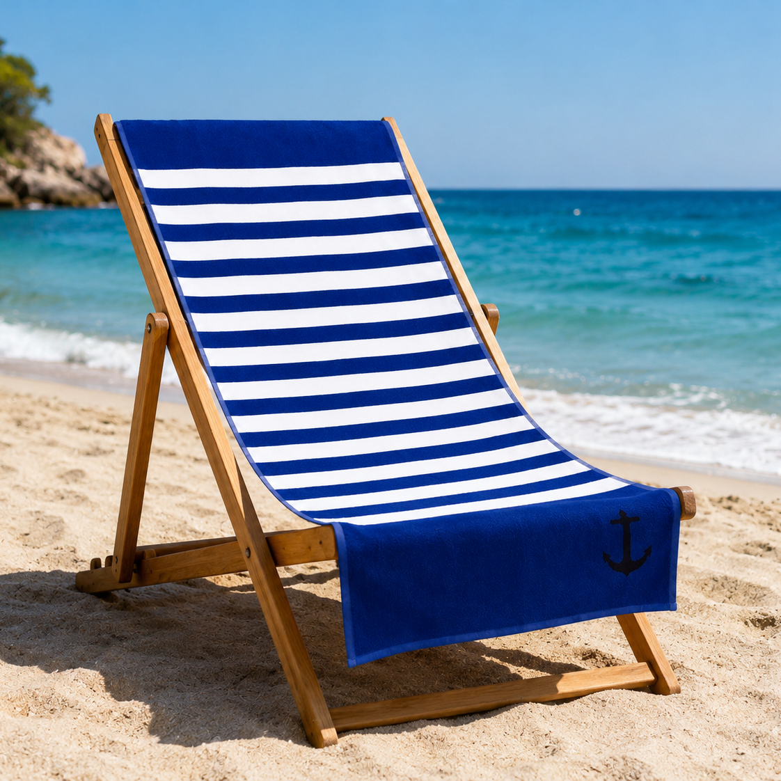 Telo Mare Jacquard Velour Sean 86x160 cm - Linea Oro