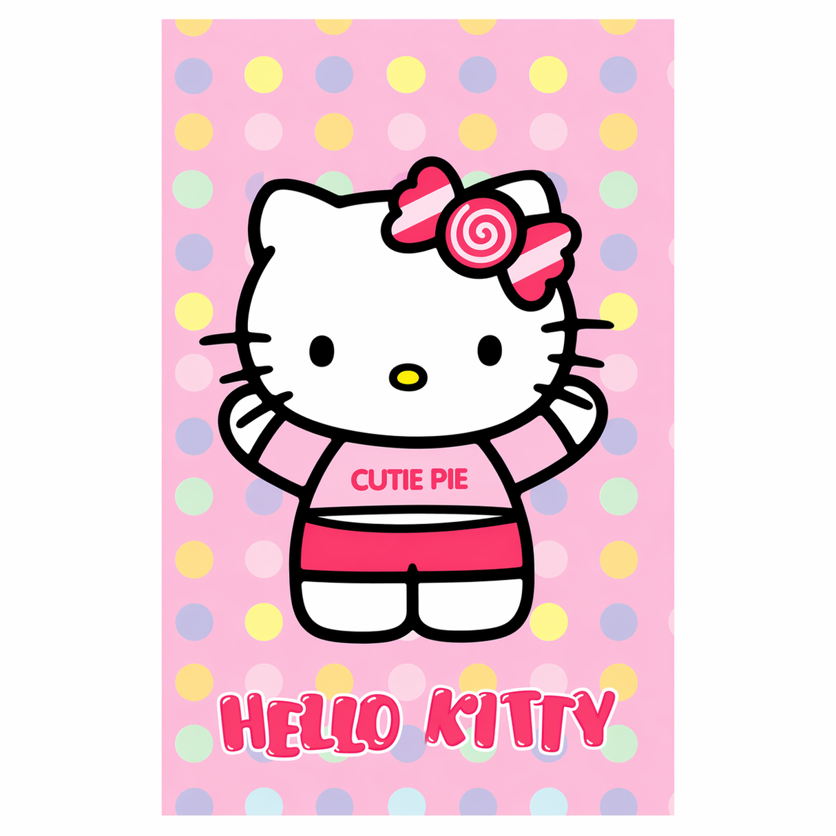 Telo Mare Hello Kitty in Cotone 76x152 cm