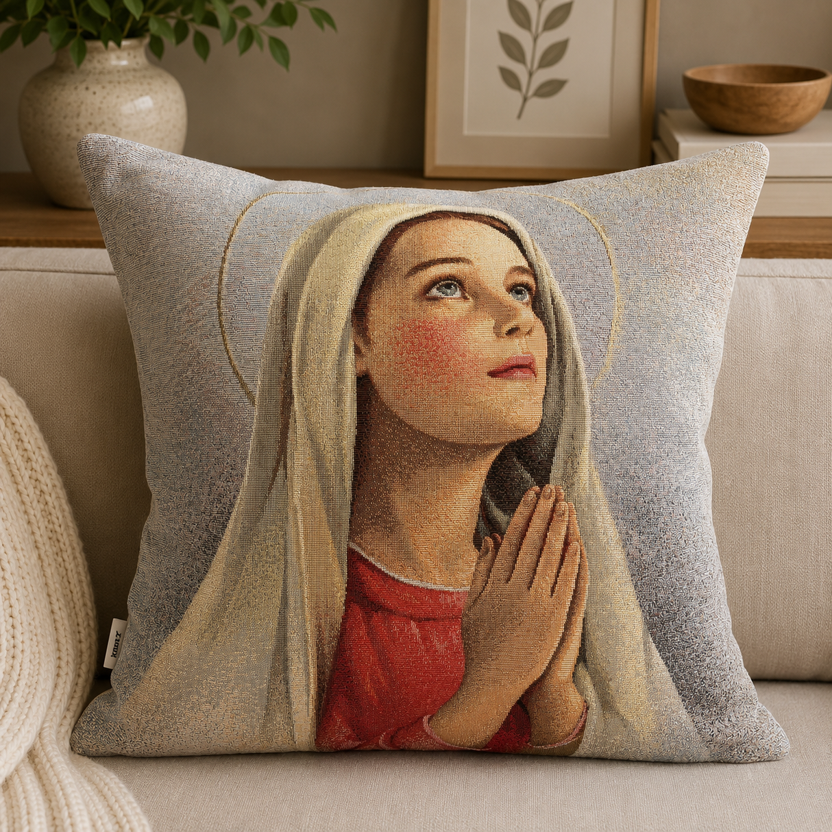 Cuscino Arredo FLY MADONNA dis.20 40x40cm - Karì