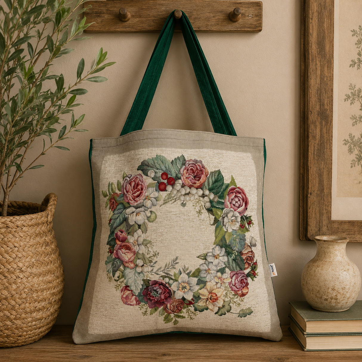 Borsa VERA in Cotone Gobelin Varie Fantasie 43x43cm - Kari