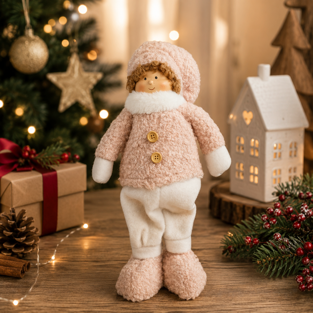 Bambola Natalizia BOY/GIRL - Preziosa Home