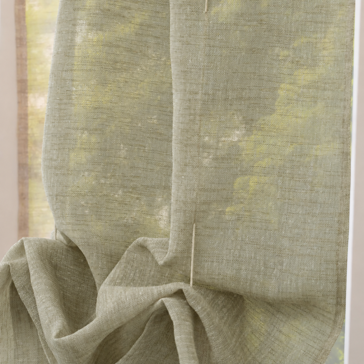 Coppia Tendine New Cambogia con Tunnel e 2 Roll Up Centrali 60x150cm o 60x230cm - Linea Oro