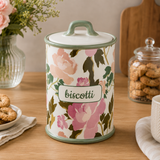 Barattolo BISCOTTIERA ROSE - Montemaggi