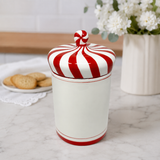 Barattolo Decorativo Natalizio LOLLIPOP - Hanna Home