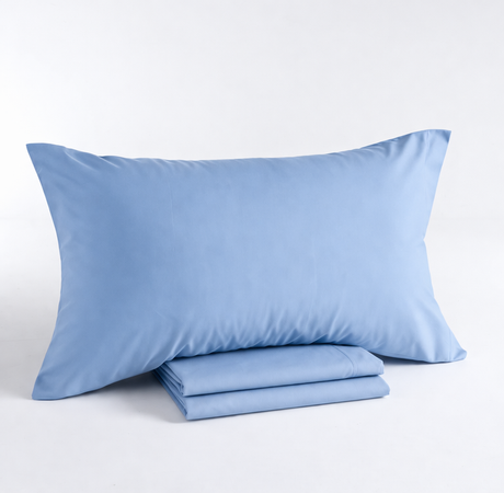 Completo lenzuola matrimoniali tinta unita America Il Filo cotone Made in Italy