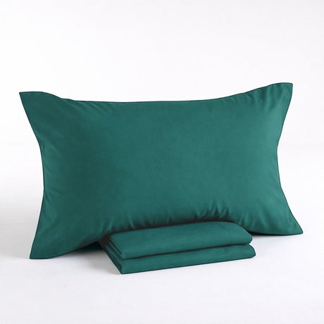 Completo lenzuola matrimoniali tinta unita America Il Filo cotone Made in Italy