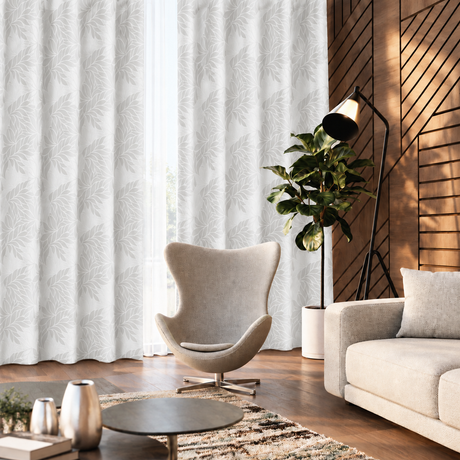 Pannello Tenda Devoreh Lily con Borchie e Finitura con Piombo 140x280cm - Linea Oro
