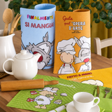 Set Colazione Tovaglietta + Tovagliolo "Finalmente si Mangia" - Happy People