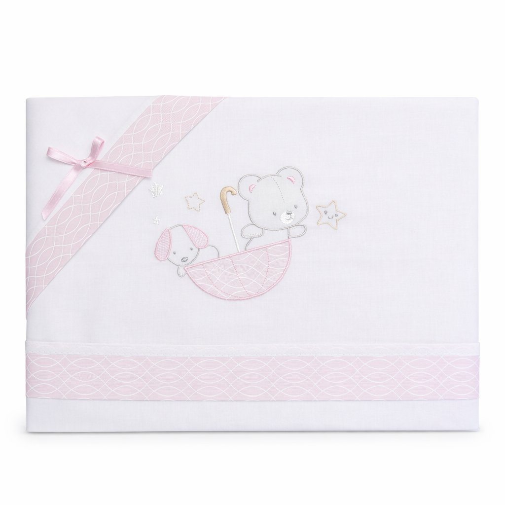 Completo Lenzuola Lettino 3 pz dis.321 - Mio Piccolo