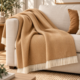 Plaid Iseo Spina in Pura Lana Vergine 130x170cm - Lanerossi