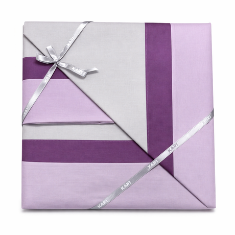 Completo Lenzuola Matrimoniale Saturnia Karì in Cotone con Bordo – Made in Italy