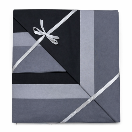 Completo Lenzuola Matrimoniale Saturnia Karì in Cotone con Bordo – Made in Italy