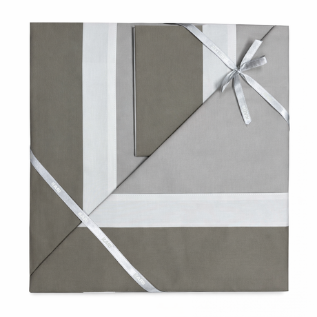 Completo Lenzuola Matrimoniale Saturnia Karì in Cotone con Bordo – Made in Italy