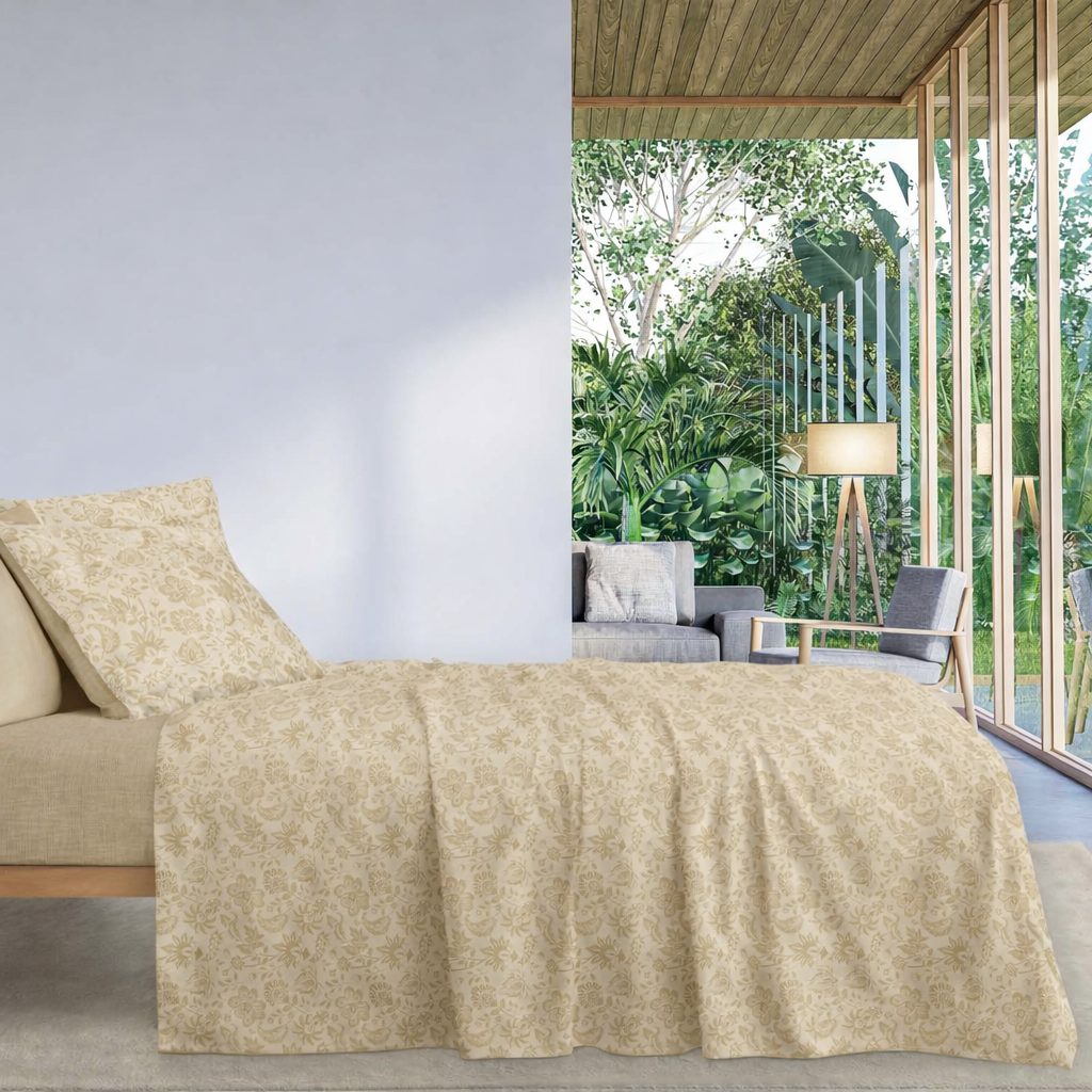 Completo Letto In Cotone EDEN by Linea Oro