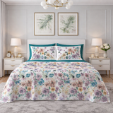 Completo Letto In Cotone Garden - Linea Oro