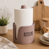 Porta Rotolo in Ceramica 14x5x12cm - Cucina&Cottura