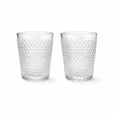 Set 2 Calici o Bicchieri Artiginali Trasparente - Hanna Home