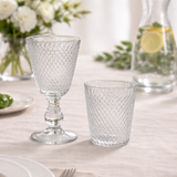 Set 2 Calici o Bicchieri Artiginali Trasparente - Hanna Home