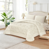 Trapunta Piumone Beatrice in Velluto Jacquard – il Filo