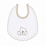 Bavaglino Neonato Orsetto 100% Cotone - Irge