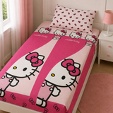 Completo Lenzuola  100% Cotone – Hello Kitty
