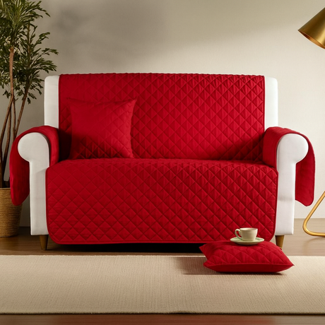 Copridivano Trapuntato Soft Double Face Zucchissime – Poltrona, 2/3/4 Posti