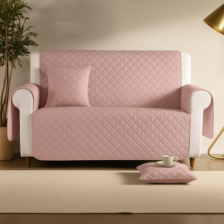 Copridivano Trapuntato Soft Double Face Zucchissime – Poltrona, 2/3/4 Posti
