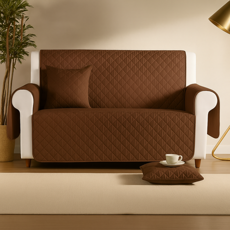 Copridivano Trapuntato Soft Double Face Zucchissime – Poltrona, 2/3/4 Posti