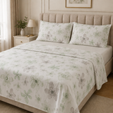 Completo Lenzuola Matrimoniale in Percalle Rossini Giardino Soft - Home Sweet Home