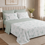 Completo Lenzuola Matrimoniale Cotone Digitale Arte Tessile Butterflies - Home Sweet Home (Copia)