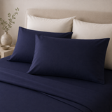 Coppia Federe Tinta Unita Notte a Colori 100% Cotone - Antica Tessitura Italiana