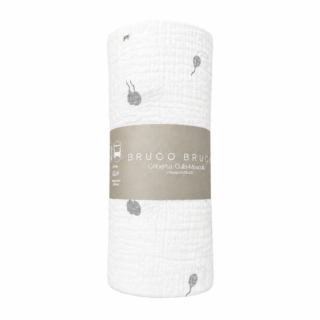 Coperta Culla-Maxiculla in Cotone - Bruco Bruco