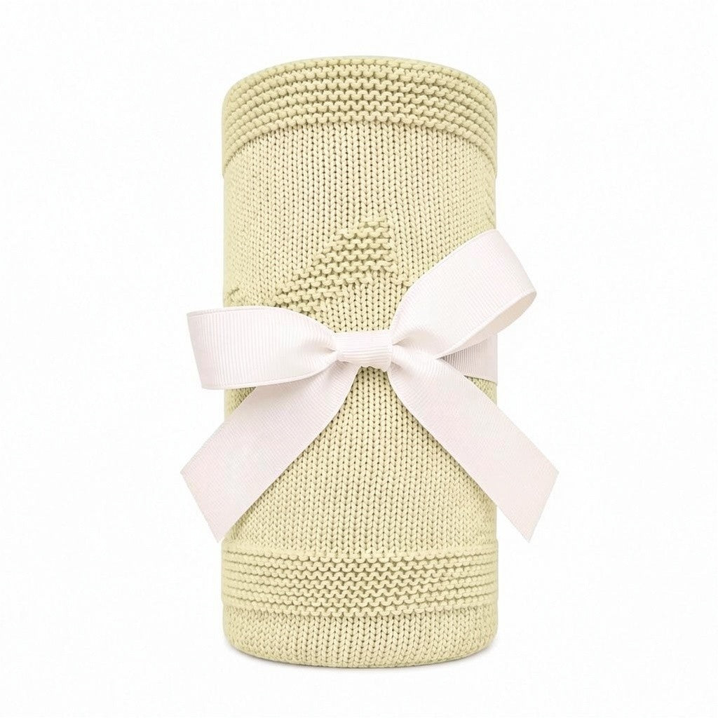 Copertina Baby in maglia 75x100 cm - Bruco Bruco