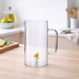 Caraffa in vetro con figure 3d - Gusto Casa