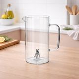 Caraffa in vetro con figure 3d - Gusto Casa