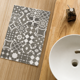 Tappeto TILE Retrogommato Antiscivolo Karì in Ciniglia Lavabile