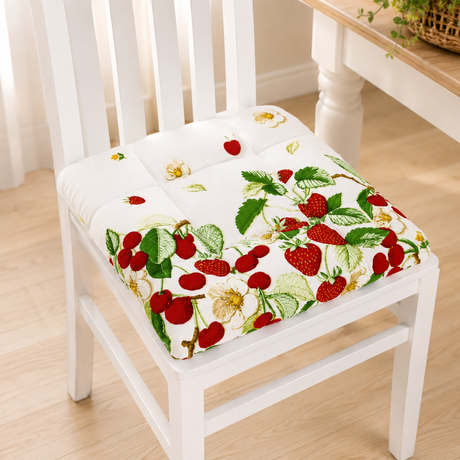 Set 6 Cuscini Coprisedia Stampa Digitale 3D 100% Cotone 38x38cm - Zucchissime