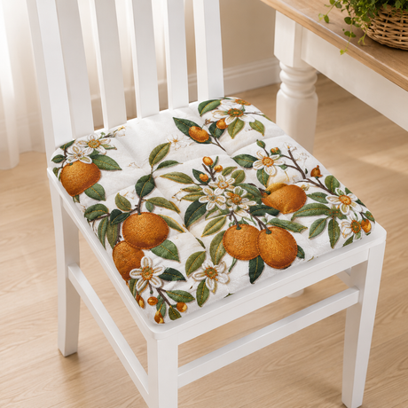 Set 6 Cuscini Coprisedia Stampa Digitale 3D 100% Cotone 38x38cm - Zucchissime