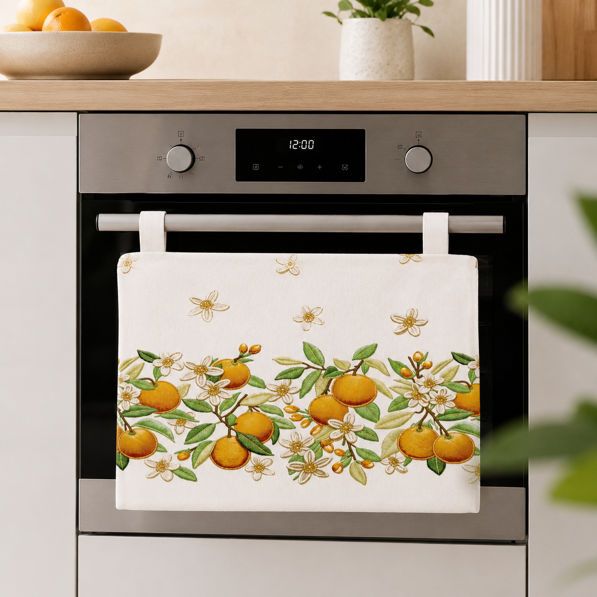 Copriforno Fruit Stampa Digitale 3D 100% Cotone 47x33cm - Zucchissime