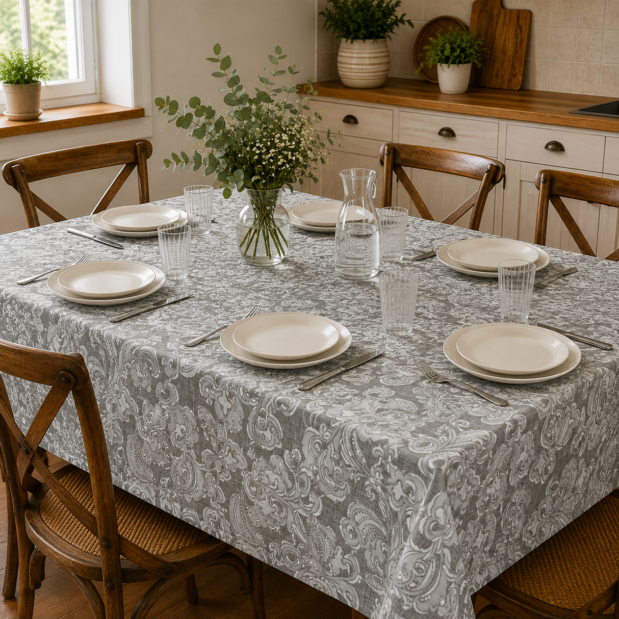 Tovaglia x12 PROCIDA 7 con Tovaglioli - Botticelli Home
