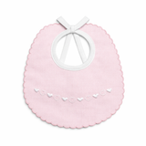 Bavaglino Neonato 315 Cotone Ricamato - Elite