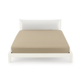 Lenzuolo di Sotto con Angoli Tekno Time® by Maè – No Stiro, Singolo, Piazza e Mezza, Matrimoniale 25 cm