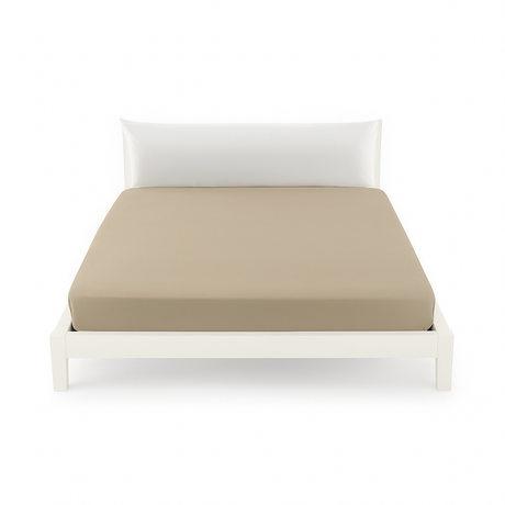 Lenzuolo di Sotto con Angoli Tekno Time® by Maè – No Stiro, Singolo, Piazza e Mezza, Matrimoniale 25 cm