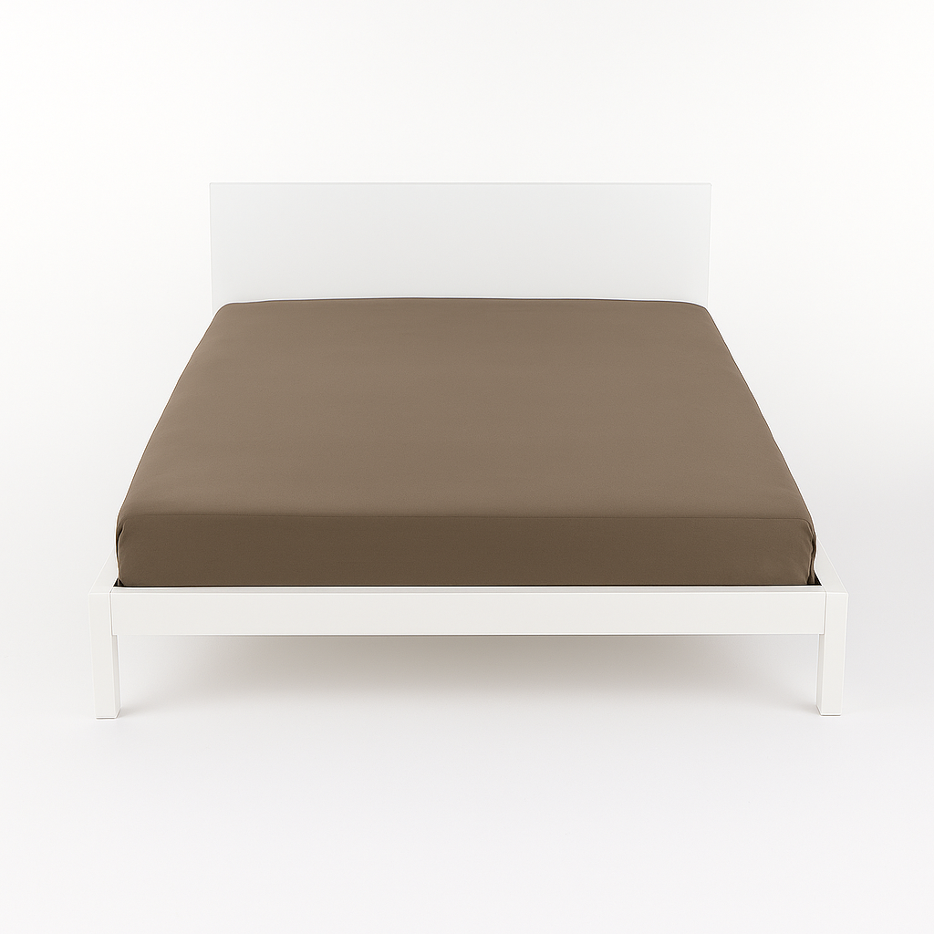 Lenzuolo di Sotto con Angoli Tekno Time® by Maè – No Stiro, Singolo, Piazza e Mezza, Matrimoniale 25 cm