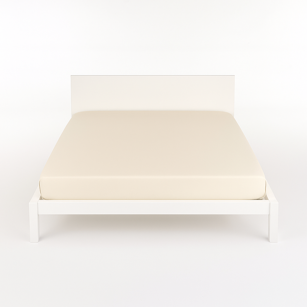 Lenzuolo di Sotto con Angoli Tekno Time® by Maè – No Stiro, Singolo, Piazza e Mezza, Matrimoniale 25 cm