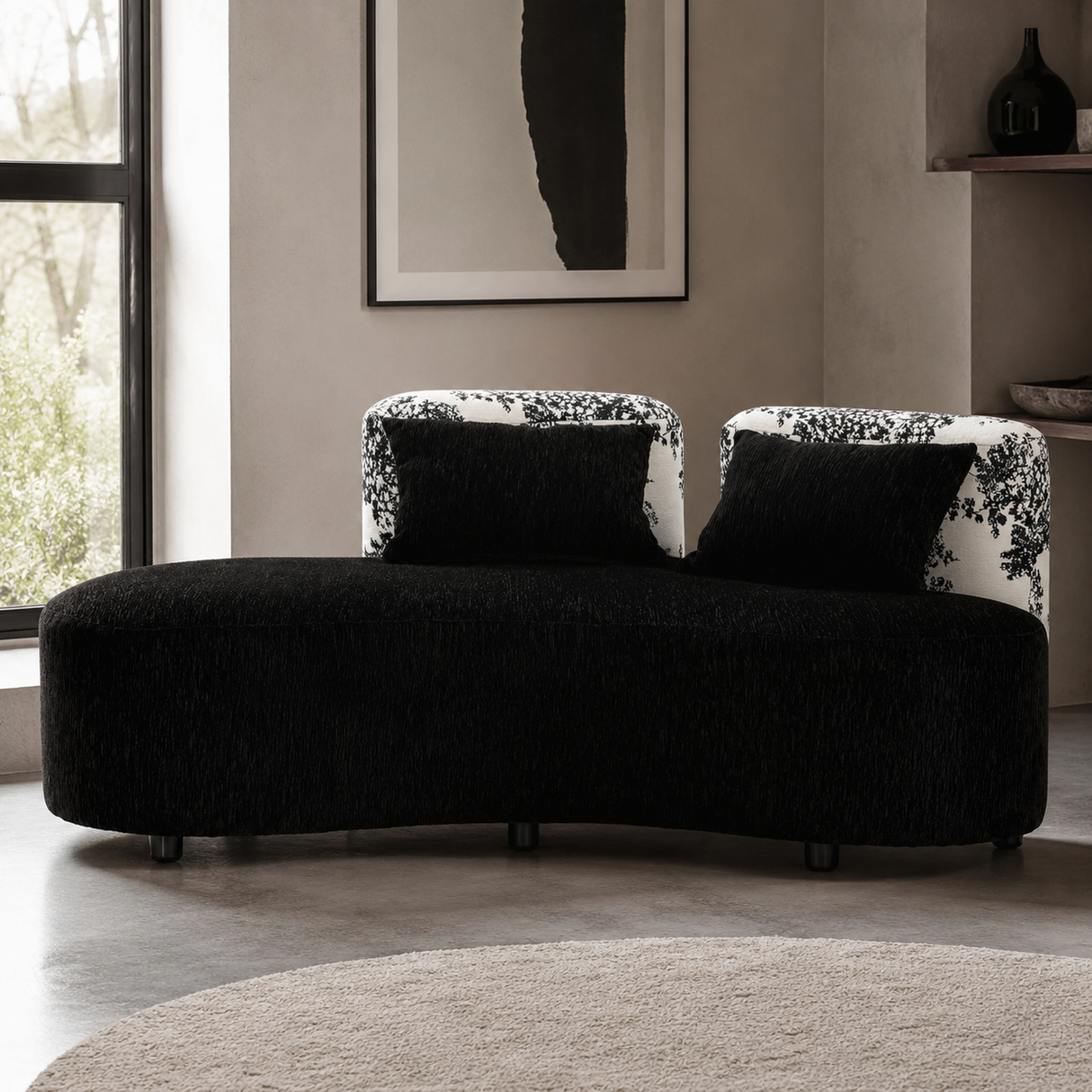 Divano Chaise Longue Stile Orientale - Ferretti